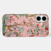 Roze Chinoiserie Case-Mate iPhone Case (Achterkant (horizontaal))