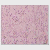 Roze Chinoiserie Chinese Decoupage Cadeaupapier (Vlak)