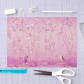 Roze Chinoiserie Chinese Decoupage Tissuepapier (Craft)
