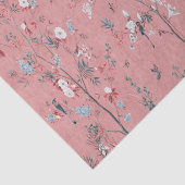 Roze Chinoiserie Chinese Decoupage Tissuepapier (Detail)