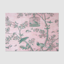 Roze Chinoiserie Chinese Decoupage Tissuepapier