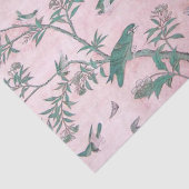 Roze Chinoiserie Chinese Decoupage Tissuepapier (Detail)