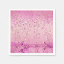 Roze Chinoiserie Decoupage