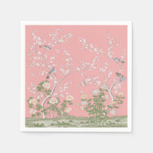 Roze Chinoiserie Decoupage