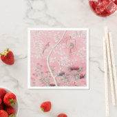 Roze Chinoiserie Decoupage Servet (Insitu)