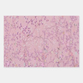 Roze Chinoiserie Decoupage Verpakking Papier Blade Inpakpapier Vel (Voorkant 2)