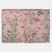 Roze Chinoiserie Deken (Voorkant)