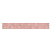 Roze Chinoiserie Grosgrain Lint (Voorkant)