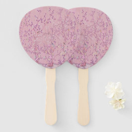 Roze Chinoiserie Handwaaier