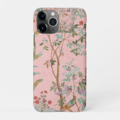 Roze Chinoiserie iPhone Hoesje (Achterkant)