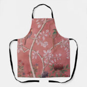 Roze Chinoiserie Keuken Koken Schort (Voorkant)