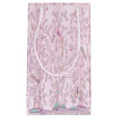 Roze Chinoiserie Klein Cadeauzakje (Voorkant)