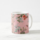 Roze Chinoiserie Koffiemok (Voorkant rechts)