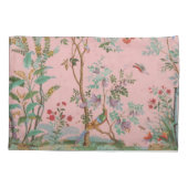 Roze Chinoiserie Kussensloop (Achterkant)