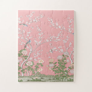 Roze Chinoiserie Legpuzzel
