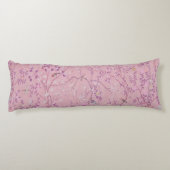 Roze Chinoiserie Lichaamskussen (Achterkant)