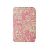 Roze Chinoiserie Moderne Badmat (Voorkant Verticaal)