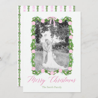 Roze Chinoiserie Ornament Garland Grandmillenial Kaart