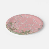 Roze Chinoiserie Papieren Bordje (Gekanteld)