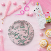 Roze Chinoiserie Papieren Bordje (Feest)