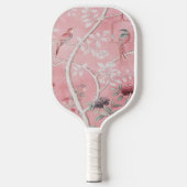 Roze Chinoiserie Pickleball Paddle (Voorkant)