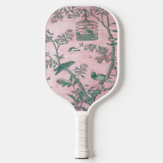 Roze Chinoiserie Pickleball Paddle