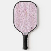 Roze Chinoiserie Pickleball Paddle (Achterkant)