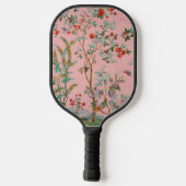 Roze Chinoiserie Pickleball Paddle (Achterkant)