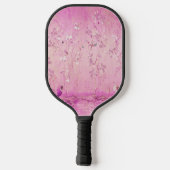 Roze Chinoiserie Pickleball Paddle (Achterkant)