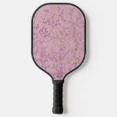 Roze Chinoiserie Pickleball Paddle (Achterkant)
