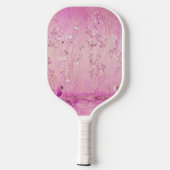 Roze Chinoiserie Pickleball Paddle (Achterkant)