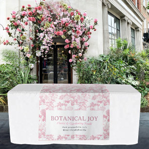 Roze Chinoiserie Pop-Up Shop Tafelkleed Bord Sign Wandkleed