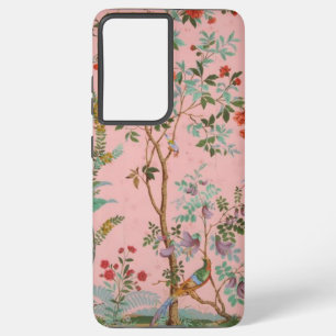 Roze Chinoiserie Samsung Galaxy Hoesje
