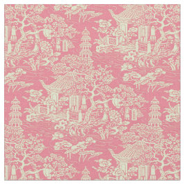 Roze Chinoiserie Stof