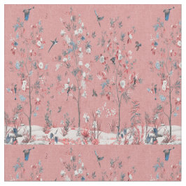 Roze Chinoiserie Stof