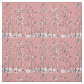 Roze Chinoiserie Stof (Swatch)