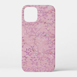 Roze Chinoiserie Vogel Bloemen Elegant Case-Mate iPhone Case
