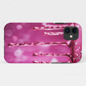 Roze chique elegante Mode Case-Mate iPhone Case (Achterkant (horizontaal))