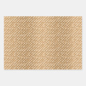 Roze Chocolade Ice Cream Cone Glitter Druppels Inpakpapier Vel (Voorkant 2)