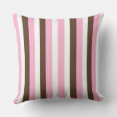 Roze chocolade vanille kussen (Achterkant)