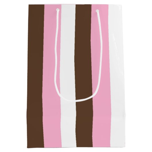 Roze chocolade vanille medium cadeauzakje (Achterkant)