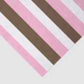 Roze chocolade vanille tissuepapier (Detail)