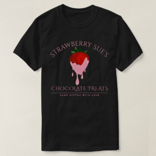 roze chocoladeaardbei T-Shirt