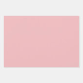 Roze & Chocoladepatroon Inpakpapier Vel (Voorkant 2)