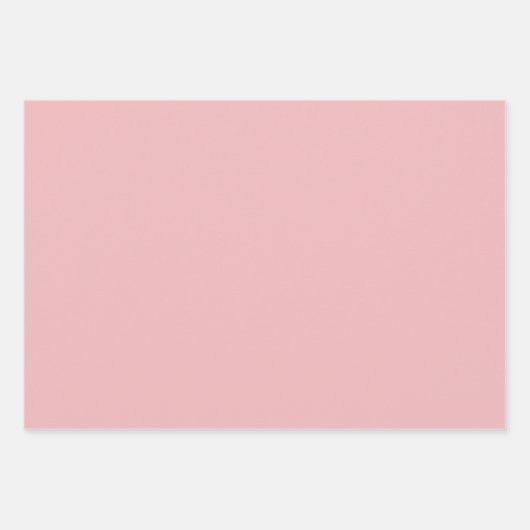 Roze & Chocoladepatroon Inpakpapier Vel (Voorkant 2)