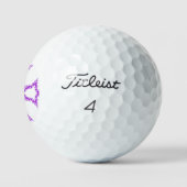 Roze Christelijke kruis Golfballen (Logo)