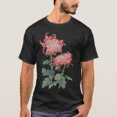 Roze Chrysanthemum 2 - Hasegawa - Traditioneel Jap T-shirt (Voorkant)