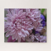 Roze Chrysanthemum Bloem Foto Legpuzzel (Horizontaal)