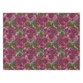 Roze chrysanthemum bloemen tafelkleed (Voorkant (Horizontaal))