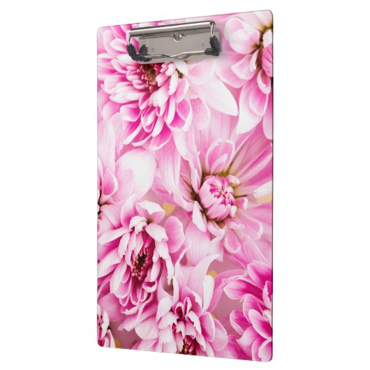 Roze Chrysanthemum Flower Klembord (Links)